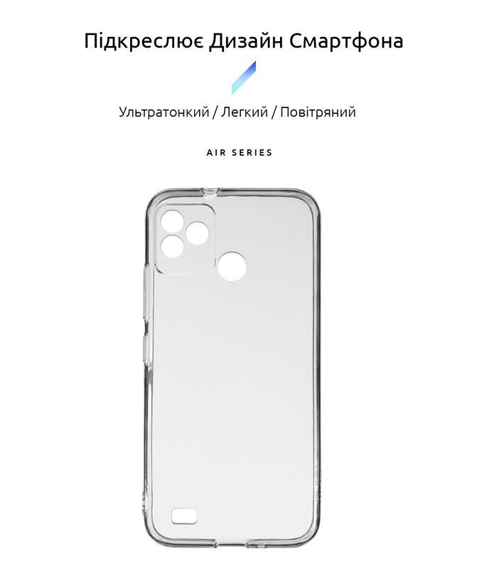 Чохол-накладка Armorstandart Air для Tecno Pop 5 Go (BD1) Camera cover Transparent (ARM67160)