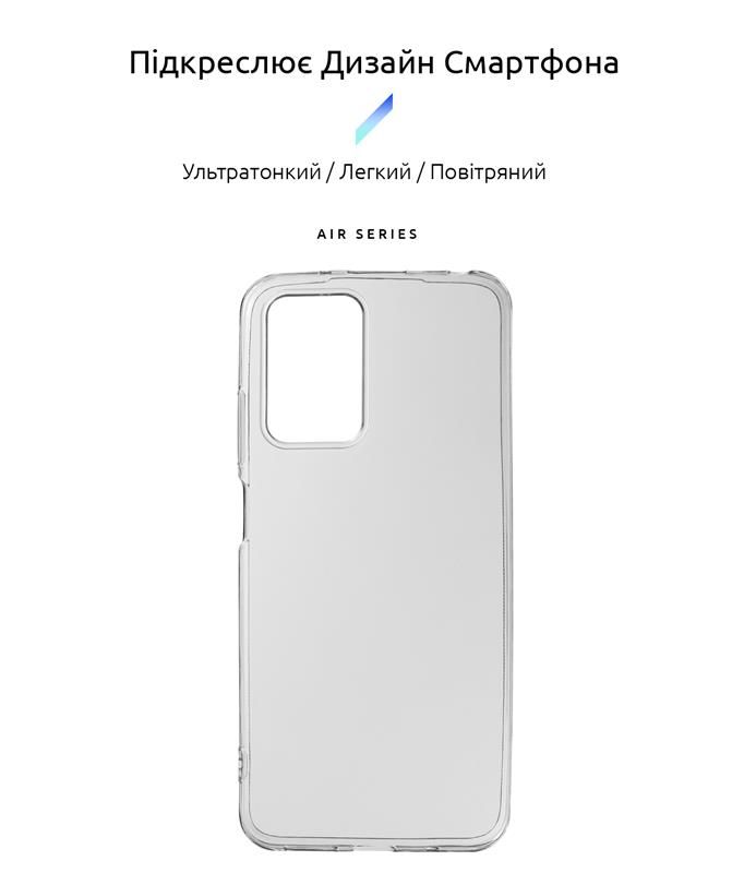 Чохол-накладка Armorstandart Air для Xiaomi Redmi 10/10 2022 Transparent (ARM62746)
