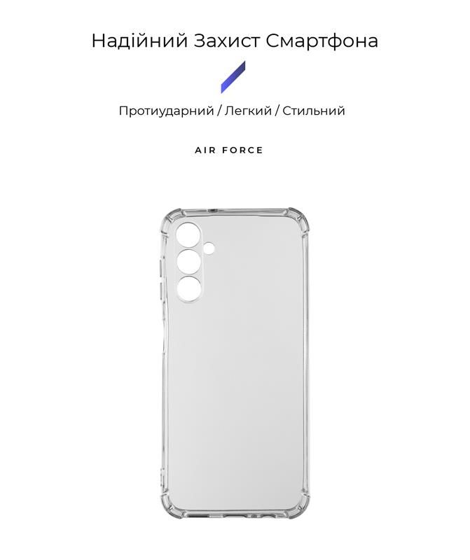 Чохол-накладка Armorstandart Air Force для Samsung Galaxy A14 SM-A145 Camera cover Transparent (ARM66193)