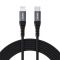 Кабель Choetech USB-C - Lightning, 1.2м (IP0039-BK)