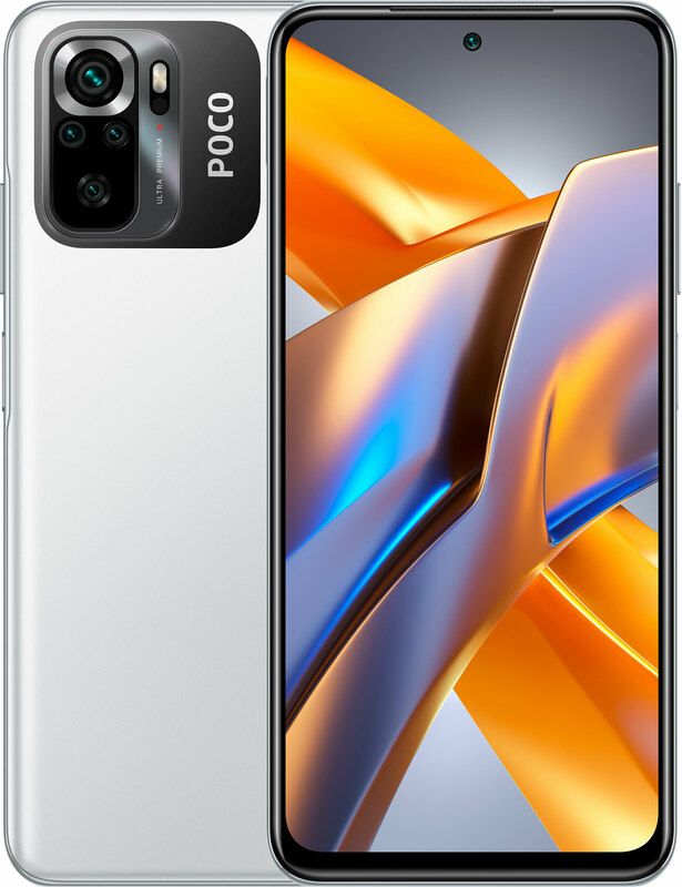 Смартфон Xiaomi Poco M5S 4/64GB Dual Sim White EU_