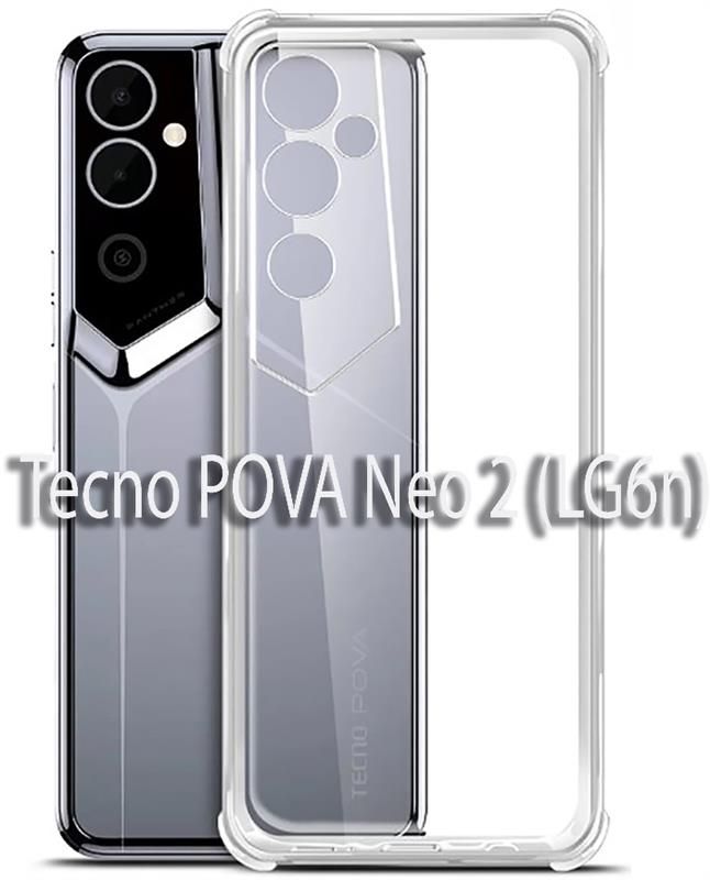 Чохол-накладка BeCover Anti-Shock для Tecno Pova Neo 2 (LG6n) Clear (708905)