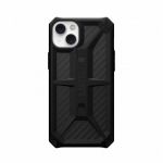 Чохол-накладка Urban Armor Gear Monarch для Apple iPhone 14 Plus/15 Plus Carbon Fiber (114033114242)