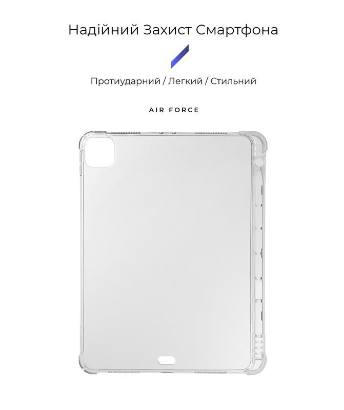 Чохол-накладка Armorstandart Air Force with pencil holder для Apple iPad Pro 11 (2020/2021/2022) Transparent (ARM62551)