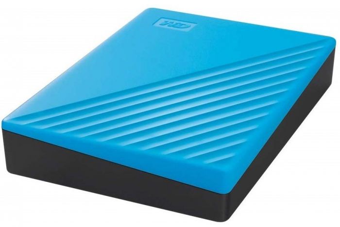 Зовнішній жорсткий диск 2.5" USB 4.0TB WD My Passport Blue (WDBPKJ0040BBL-WESN)