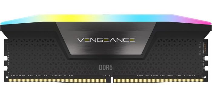 Модуль пам`ятi DDR5 2x16GB/6400 Corsair Vengeance RGB Black (CMH32GX5M2B6400C32)