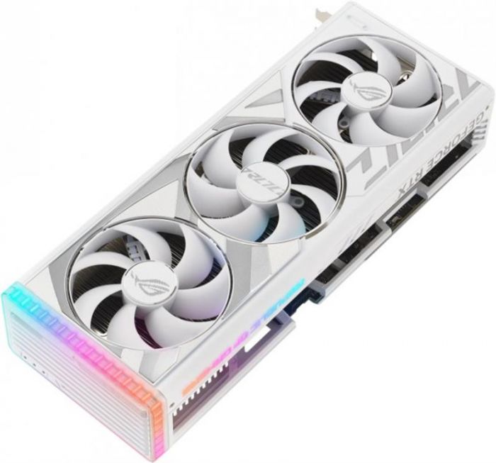 Відеокарта GF RTX 4080 16GB GDDR6X ROG Strix Gaming White Asus (ROG-STRIX-RTX4080-16G-WHITE)