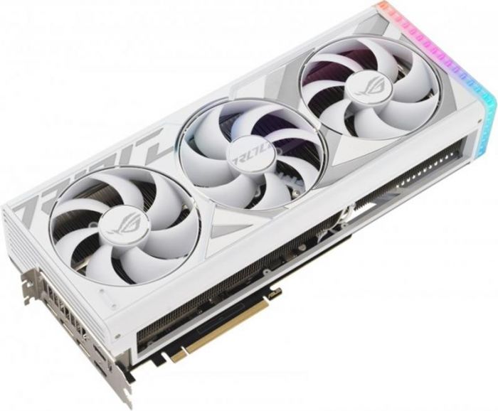 Відеокарта GF RTX 4080 16GB GDDR6X ROG Strix Gaming White Asus (ROG-STRIX-RTX4080-16G-WHITE)