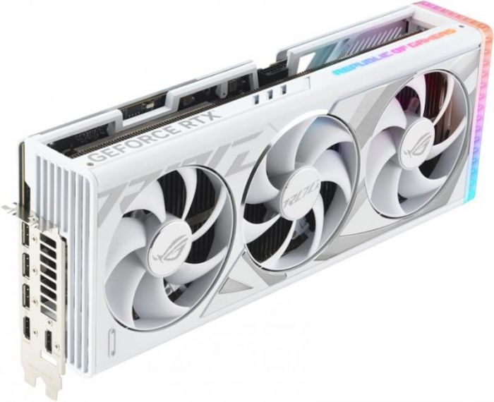 Відеокарта GF RTX 4080 16GB GDDR6X ROG Strix Gaming White Asus (ROG-STRIX-RTX4080-16G-WHITE)