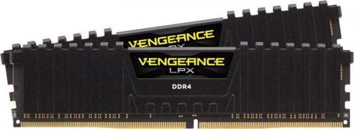 Модуль пам`ятi DDR4 2x16GB/3200 Corsair Vengeance LPX Black (CMK32GX4M2E3200C16)