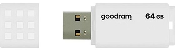 Флеш-накопичувач USB 64GB GOODRAM UME2 White (UME2-0640W0R11)