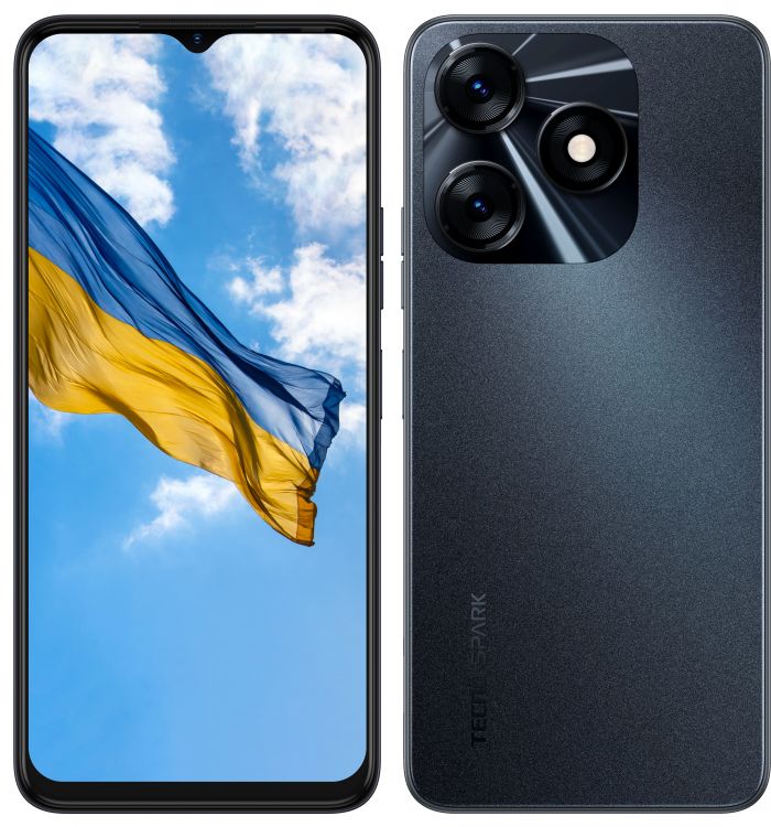 Смартфон Tecno Spark 10 (KI5q) 8/128GB NFC Dual Sim Meta Black (4895180797729)