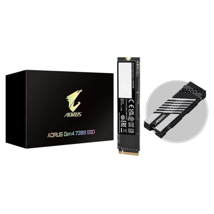 Накопичувач SSD 1ТB Gigabyte Aorus M.2 2280 PCIe NVMe 4.0 x4 3D TLC (AG4731TB)