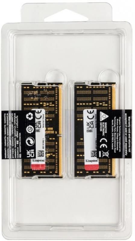 Модуль пам`ятi SO-DIMM 2x8GB/2666 DDR4 Kingston Fury Impact (KF426S15IBK2/16)