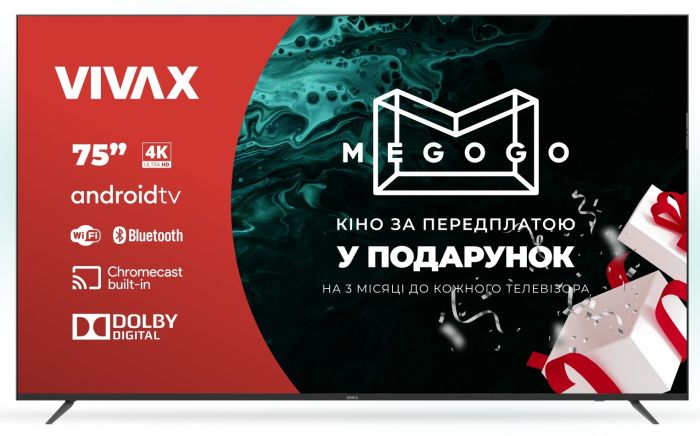 Телевізор Vivax 75UHD10K