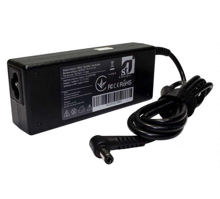 Блок живлення 1StCharger для ноутбука Lenovo 16V 72W 4.5A 5.5х2.5мм (AC1STLE72WB3)