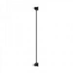 Кабель Goojodoq Type-C-Lightning для пульта квадрокоптера DJI Mavic Mini 2 3 Air 2 2S 0.3m Black (100500392440660-30TL)