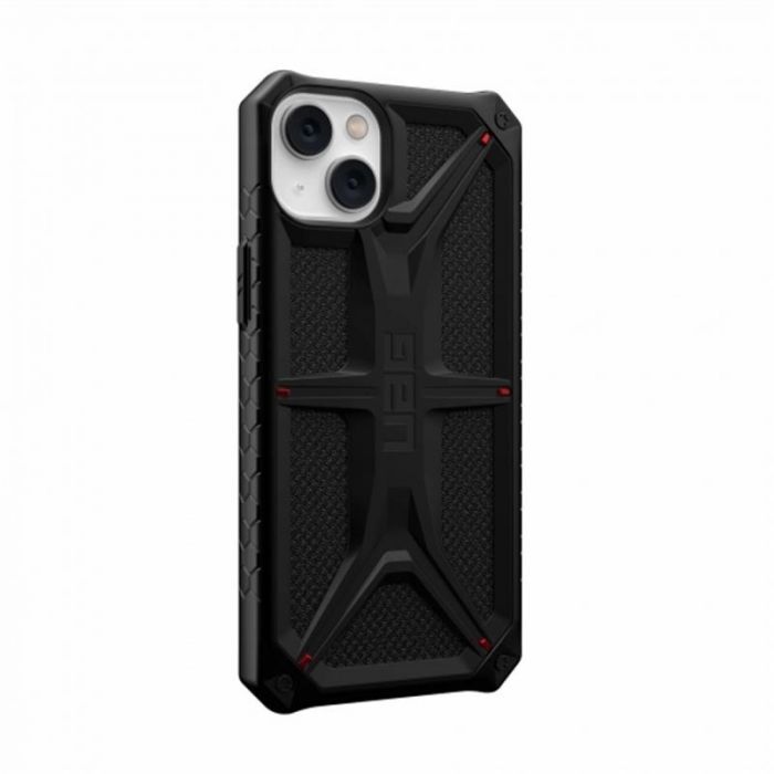 Чохол-накладка Urban Armor Gear Monarch для Apple iPhone 14 Plus/15 Plus Kevlar Black (114033113940)
