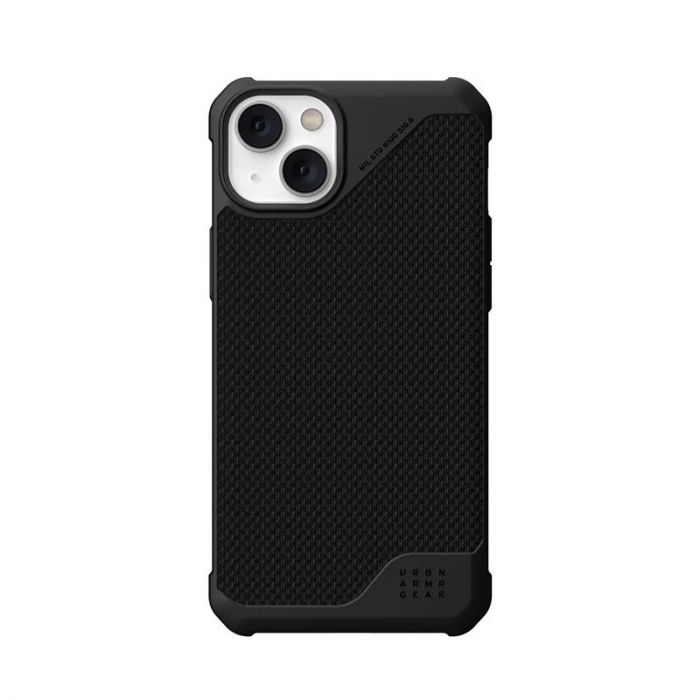 Чохол-накладка Urban Armor Gear Metropolis LT Magsafe для Apple iPhone 14 Plus/15 Plus Kevlar Black (114049113940)