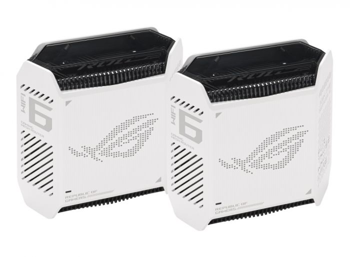 Wi-Fi Mesh система Asus ROG Rapture Gaming Mesh System GT6 White 2pk (GT6-W-2-PK/90IG07F0-MU9A40)