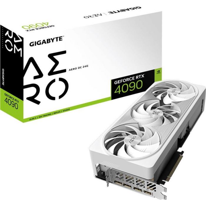 Відеокарта GF RTX 4090 24GB GDDR6X Aero OC Gigabyte (GV-N4090AERO OC-24GD)