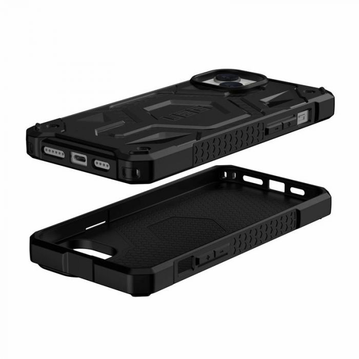 Чохол-накладка Urban Armor Gear Monarch Pro Magsafe для Apple iPhone 14 Plus/15 Plus Carbon Fiber (114029114242)