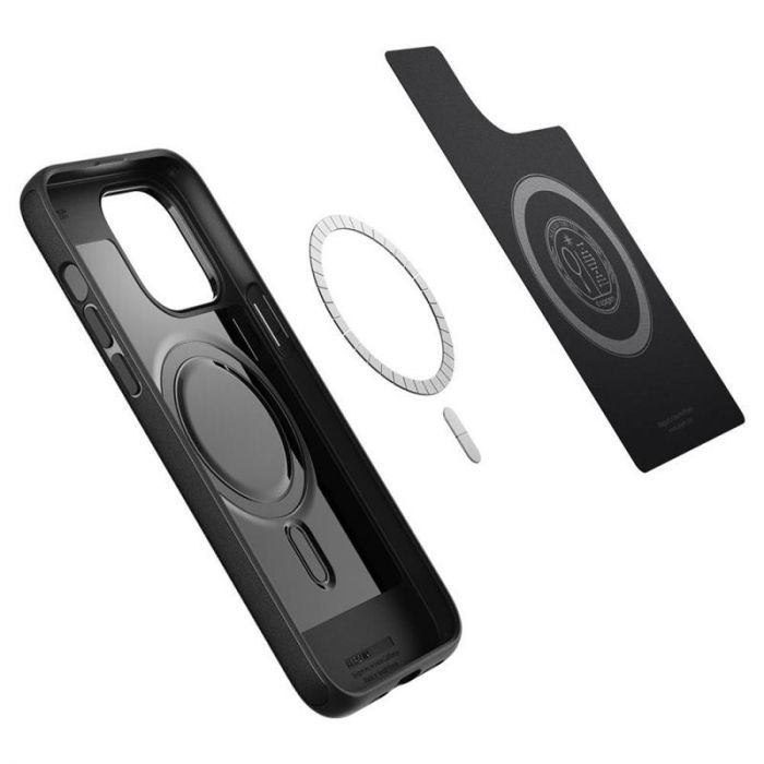 Чохол-накладка Spigen Mag Armor MagFit для Apple iPhone 14 Pro Matte Black (ACS04989)
