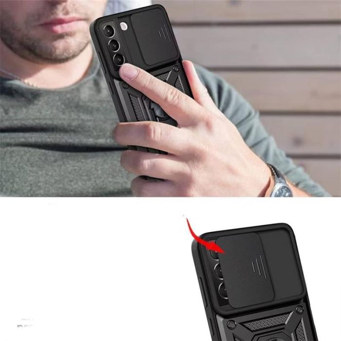 Чохол-накладка BeCover Military для Samsung Galaxy S21 FE SM-G990 Black (707364)