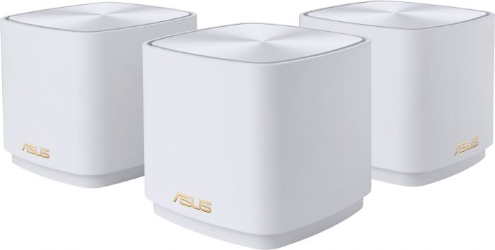 Бездротовий маршрутизатор Asus ZenWiFi AX Mini XD4 3PK White (XD4-3PK-WHITE)