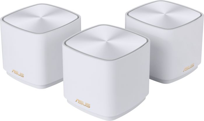 Бездротовий маршрутизатор Asus ZenWiFi AX Mini XD4 3PK White (XD4-3PK-WHITE)