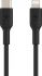 Кабель Belkin PVC USB-C - Lightning 1м Black (CAA003BT1MBK)