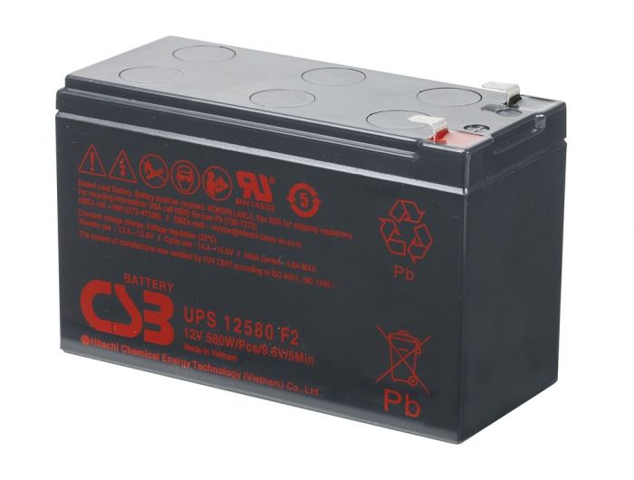 Акумуляторна батарея CSB 12V 10AH (UPS12580/05179) AGM