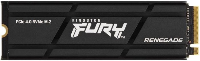 Накопичувач SSD 4.0TB Kingston Fury Renegade with Heatsink M.2 2280 PCIe 4.0 x4 NVMe 3D TLC (SFYRDK/4000G)