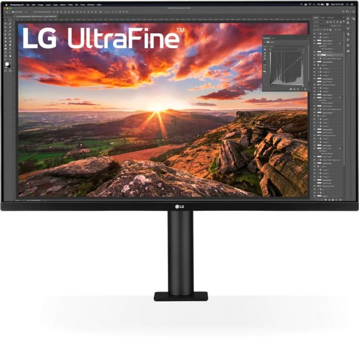 Монiтор LG 31.5" 32UN880-B IPS Black