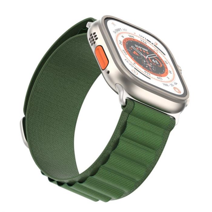 Ремінець Armorstandart Alpina Band для Apple Watch Ultra 49mm Green (ARM65020)