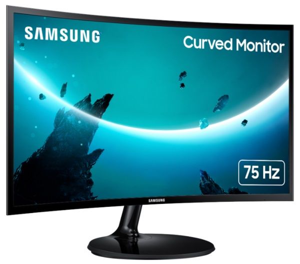 Монiтор Samsung 27" LS27C360 (LS27C360EAIXCI) Curved VA Black