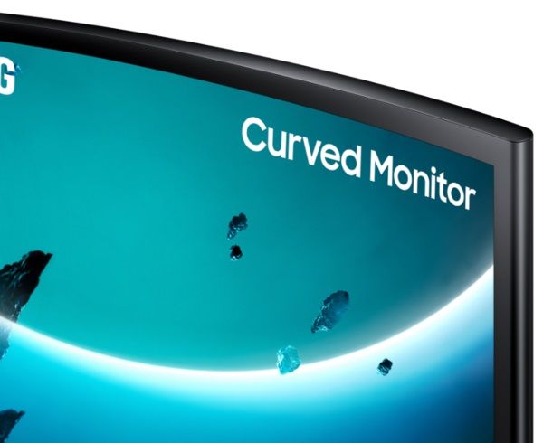 Монiтор Samsung 27" LS27C360 (LS27C360EAIXCI) Curved VA Black