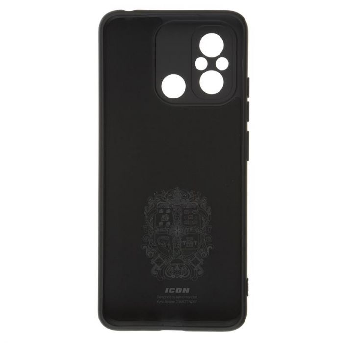 Чохол-накладка Armorstandart Icon для Xiaomi Redmi 12С/11A Camera cover Black (ARM65965)