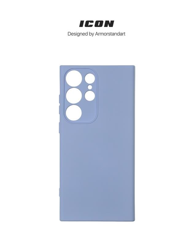 Чохол-накладка Armorstandart Icon для Samsung Galaxy S23 Ultra SM-S918 Camera cover Lavander (ARM65460)