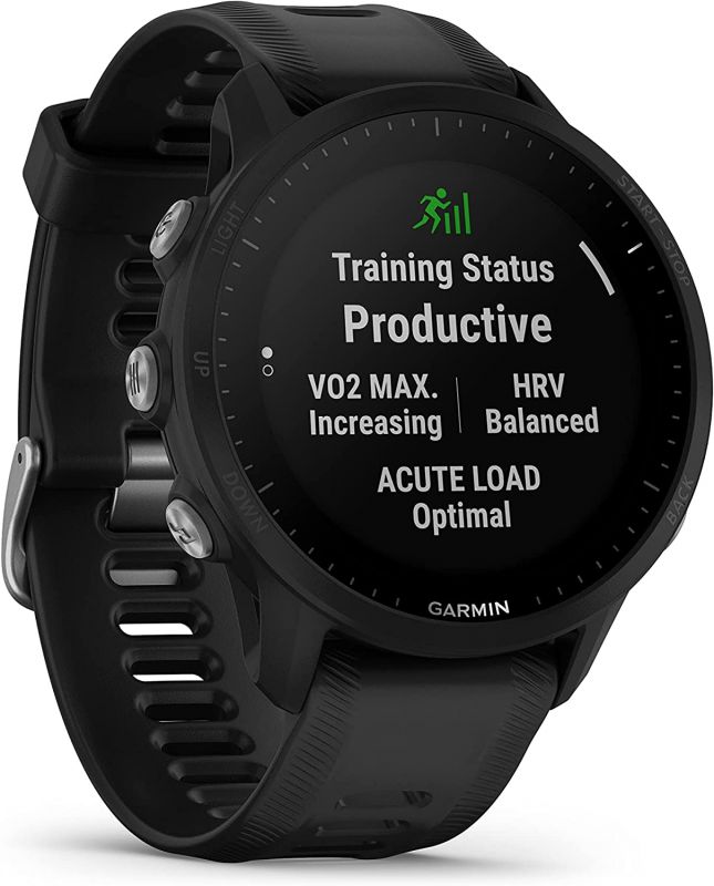 Смарт-годинник Garmin Forerunner 955 Black (010-02638-J0)