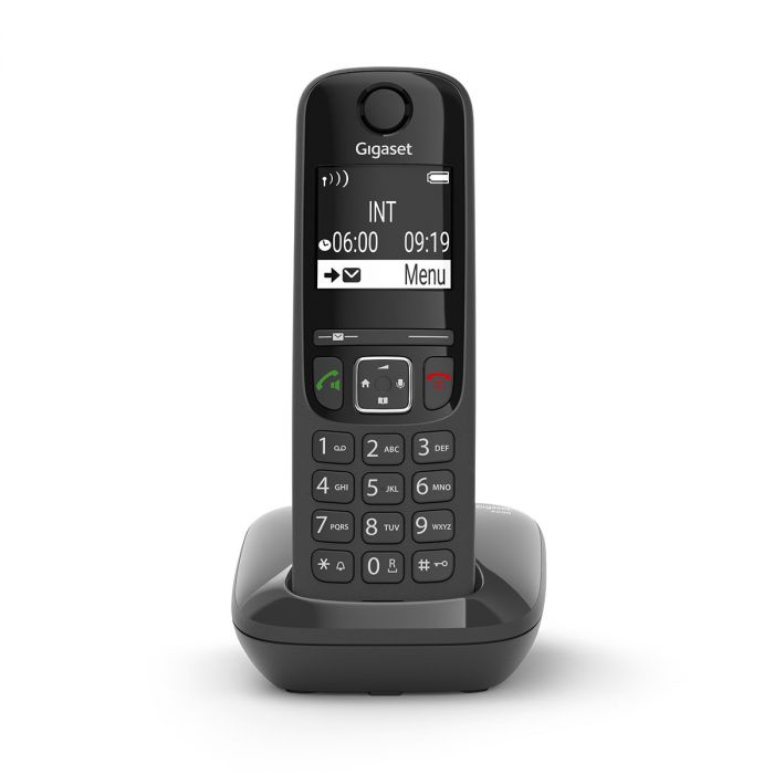 Радiотелефон DECT Gigaset AS690 Black (S30852-H2816-S301)