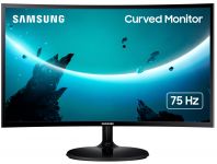 Монiтор Samsung 24" LS24C360 (LS24C360EAIXCI) Curved VA Black