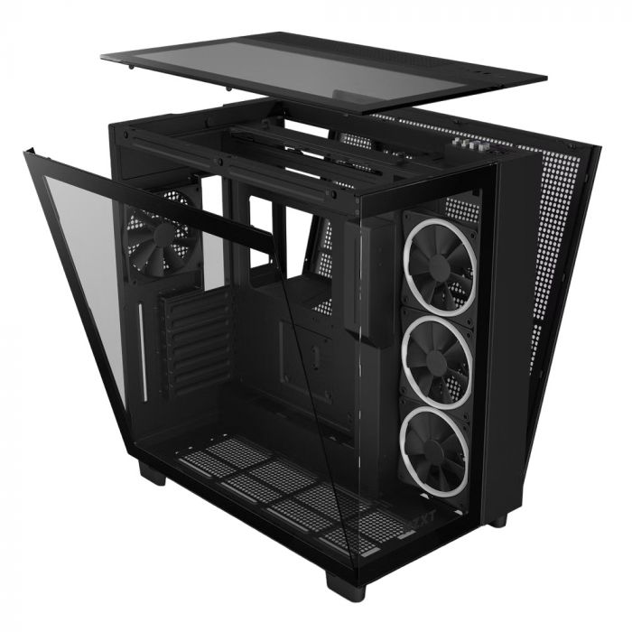 Корпус NZXT H9 Elite Black (CM-H91EB-01) без БЖ