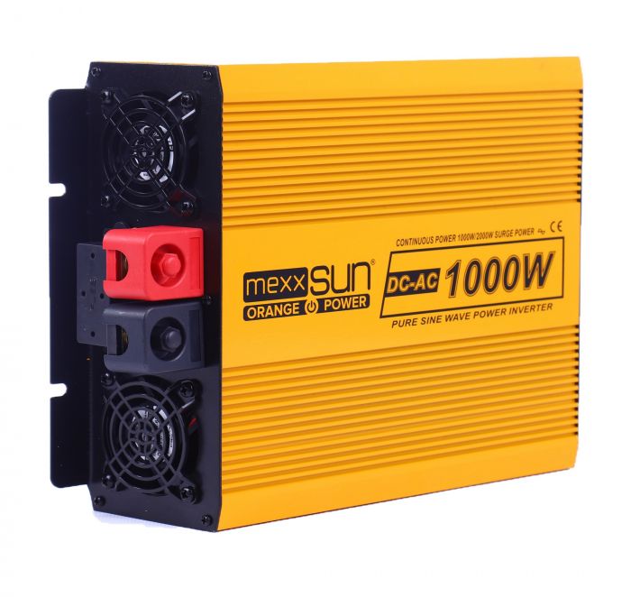 Інвертор напруги Mexxsun YX-1000W-S, 12V/220V, 1000W (29176)