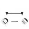 Кабель Goojodoq MicroUSB-Lightning PVC для пульта DJI Mavic 2 Pro/Pro / Platinum / Air / Mini/Mini SE / Zoom 0.3m Black (32866812366P30ML)