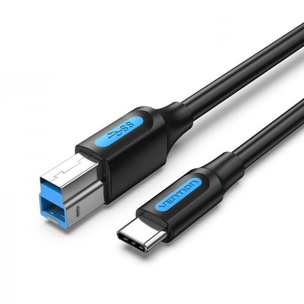 Кабель для принтера Vention USB C Male - B Male Print 0.25 м (CQVBC)