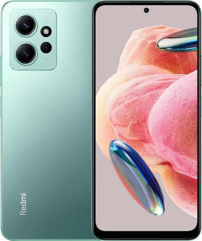 Смартфон Xiaomi Redmi Note 12 8/256GB Dual Sim Mint Green EU_