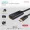 Адаптер Choetech HDMI - USB Type-C (F/M), Black (HUB-H04)