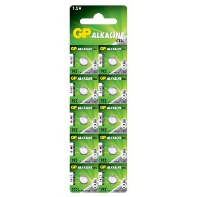 Батарейка GP Batteries LR41 1.5B Alkaline 10шт