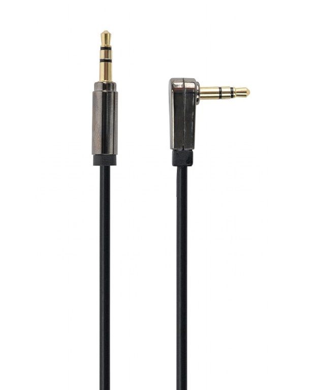 Аудіо-кабель Cablexpert 3.5 мм - 3.5 мм (M/M), 1.8 м, чорний (CCAP-444L-6)